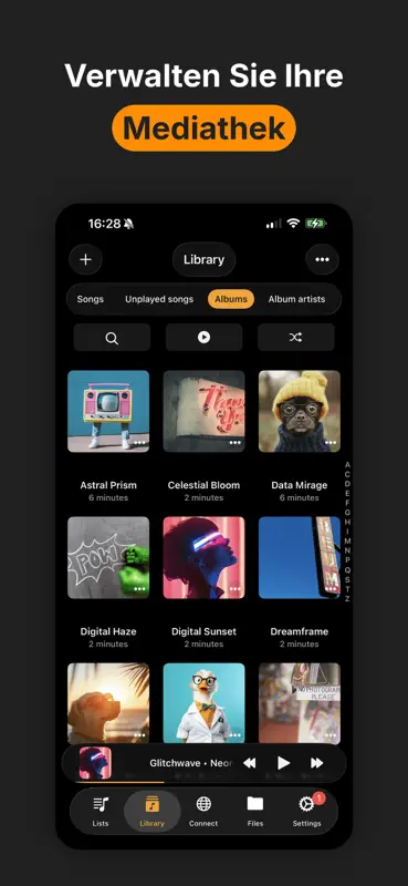 Flacbox: ミュージックプレーヤー、イコライザー screenshot 7 of 10