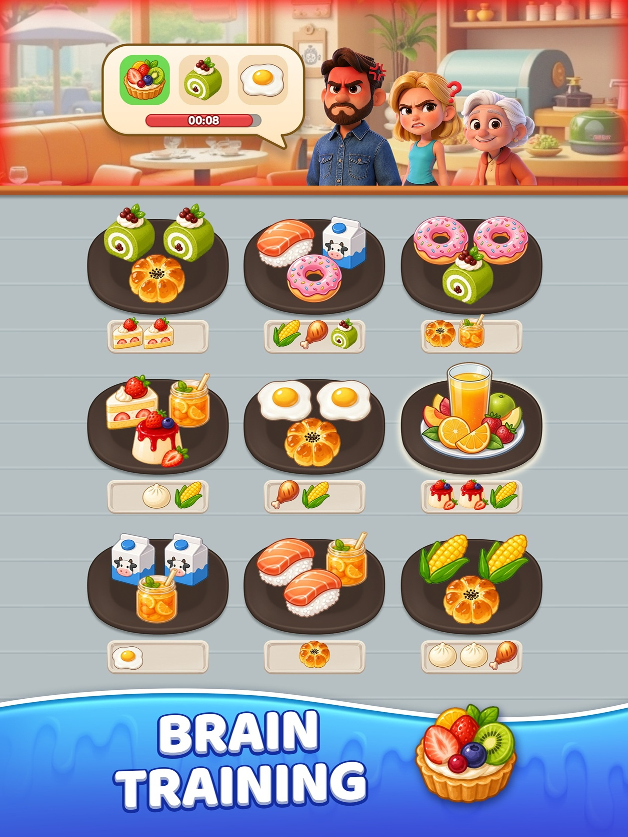 Goods Food Sort: Puzzle Game