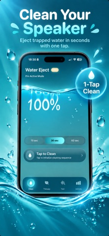 Water Eject Speaker Clean Dust iPhone screenshot