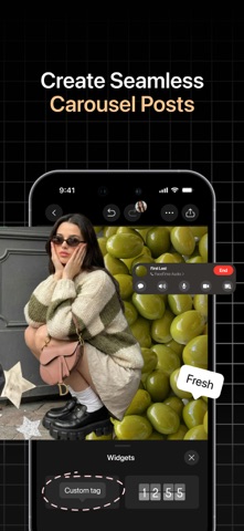 Crsel - Make Aesthetic Collage screenshot