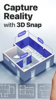 3d snap: tape measure & ruler iphone screenshot 1