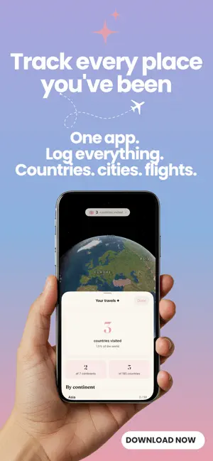 Wanderlist: Track Your Travels screenshot 1