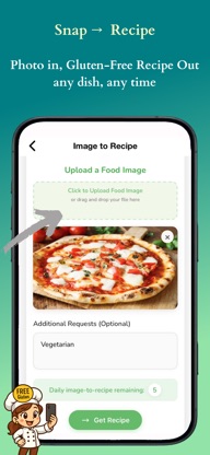 Gluten Free Snap to Recipe screenshot 1