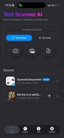 Text Scanner AI: OCR & Scan screenshot