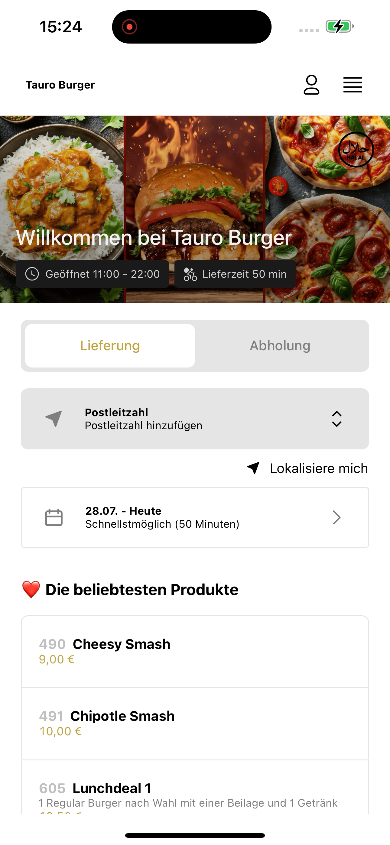 Tauro Burger screenshot 3