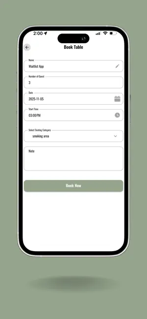 Waitlist: Restaurants Booking screenshot 4