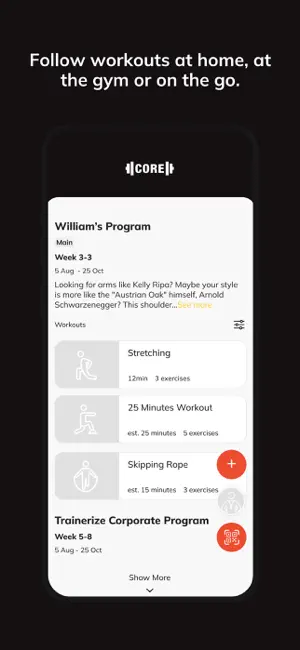 Core Family Fitness screenshot 3