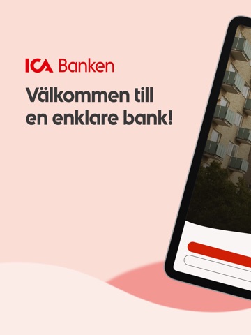 ICA Banken iPad screenshot 1