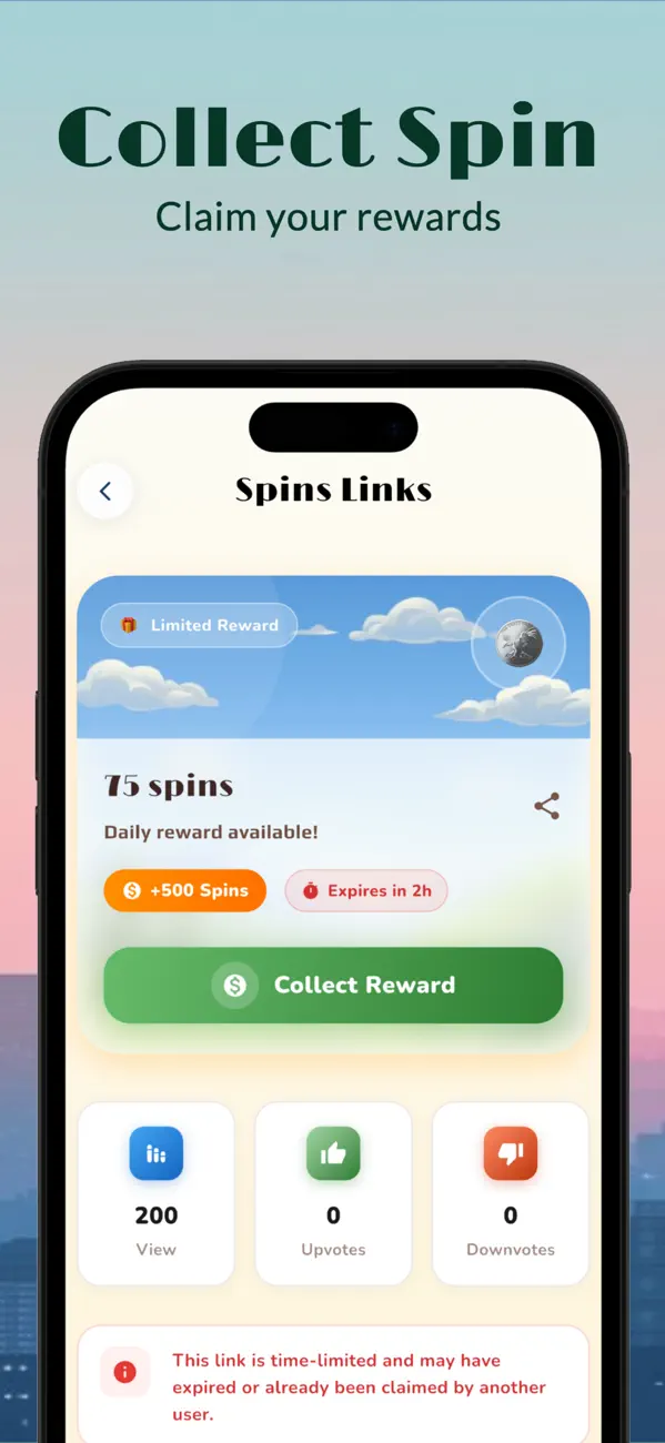 Screenshot #3 pour Daily Spins : Spin Link Master