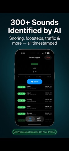 SoundLogger Noise & dB Tracker screenshot