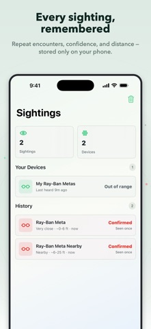 Antizuck Smart Glasses Scanner App Store preview screenshot 3
