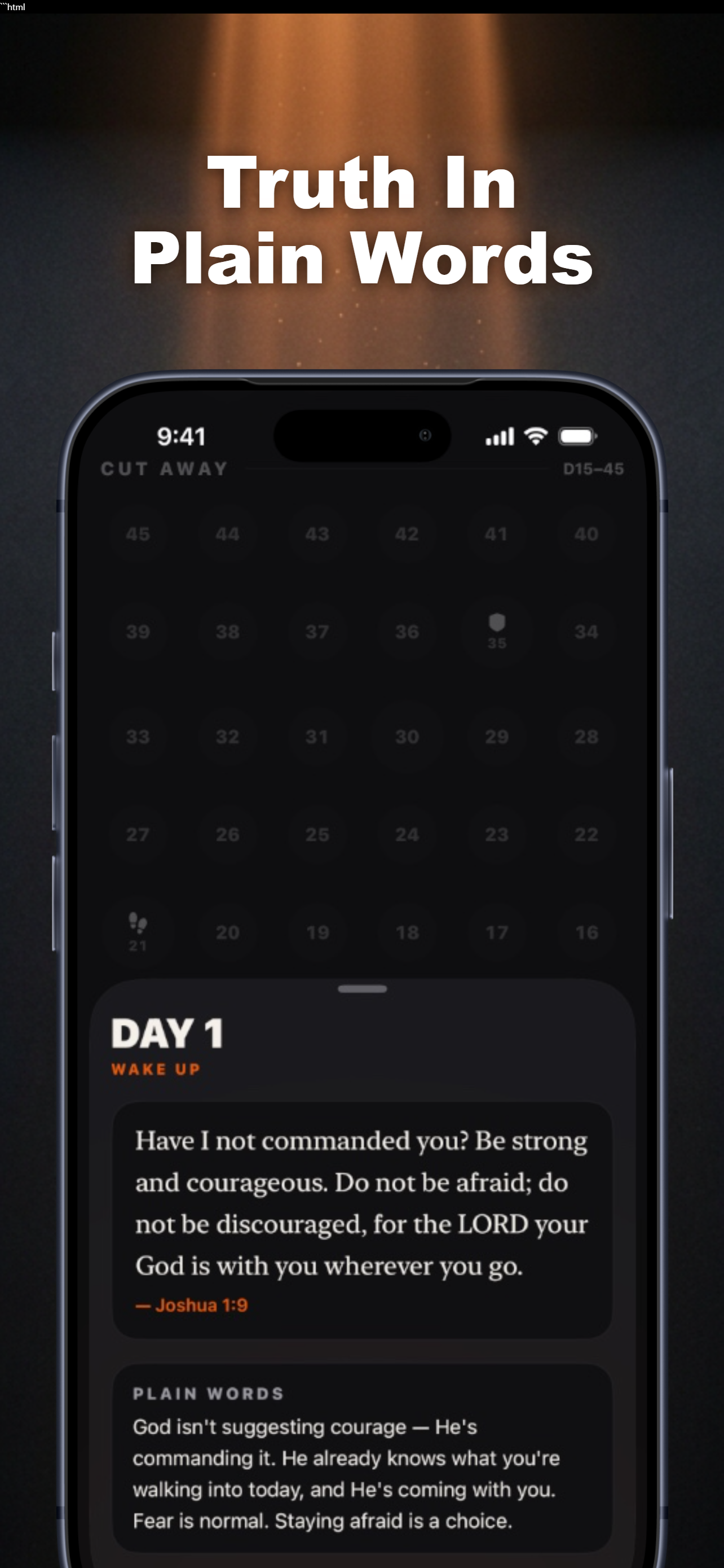 FORGED: Daily Bible for Men screenshot 3