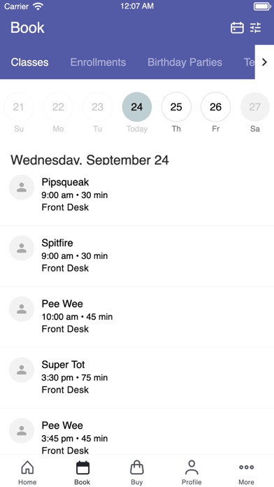 App screenshot