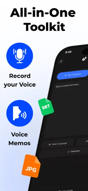 Text to Speech with AI Voices. screenshot 2