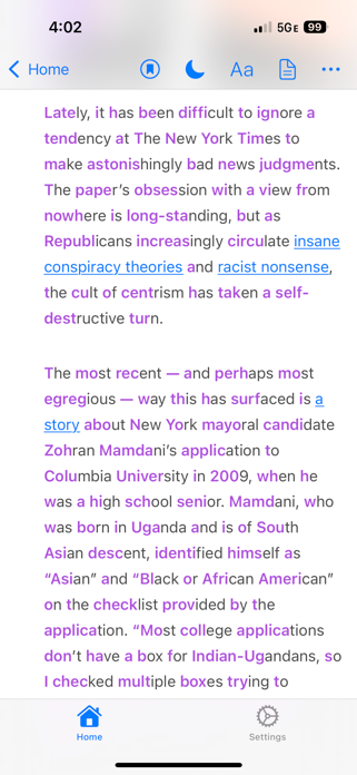 Paperly - Read with ease Screenshot 5 of 8