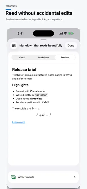 TreeNote: Nested Notes screenshot 2