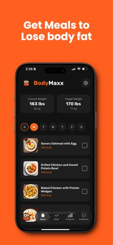 BodyMaxx - Lose body fat screenshot