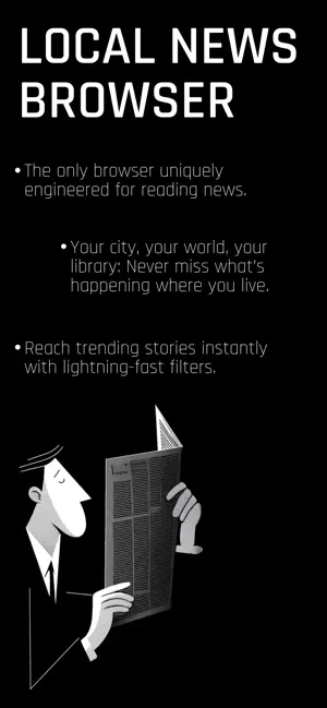 Local News Browser - Live News screenshot 1