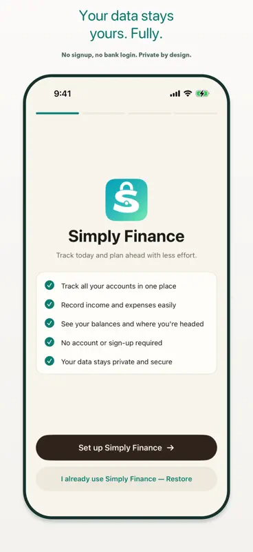 Simply Finance: Budget Tracker screenshot 5 of 10