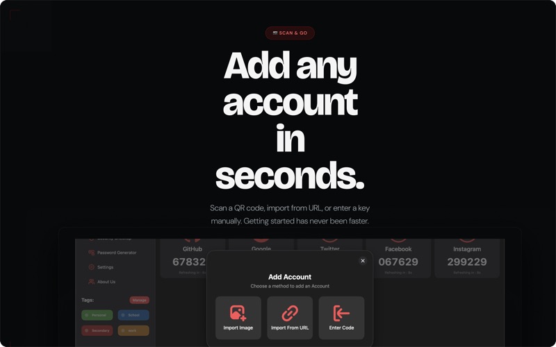 Authenticator - Safe 2FA, MFA screenshot