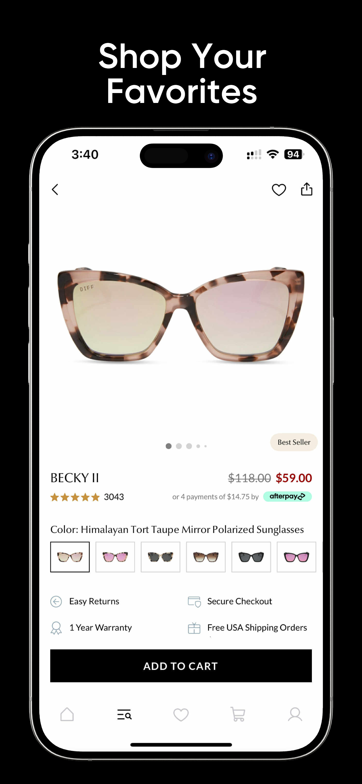 DIFF Eyewear screenshot 4