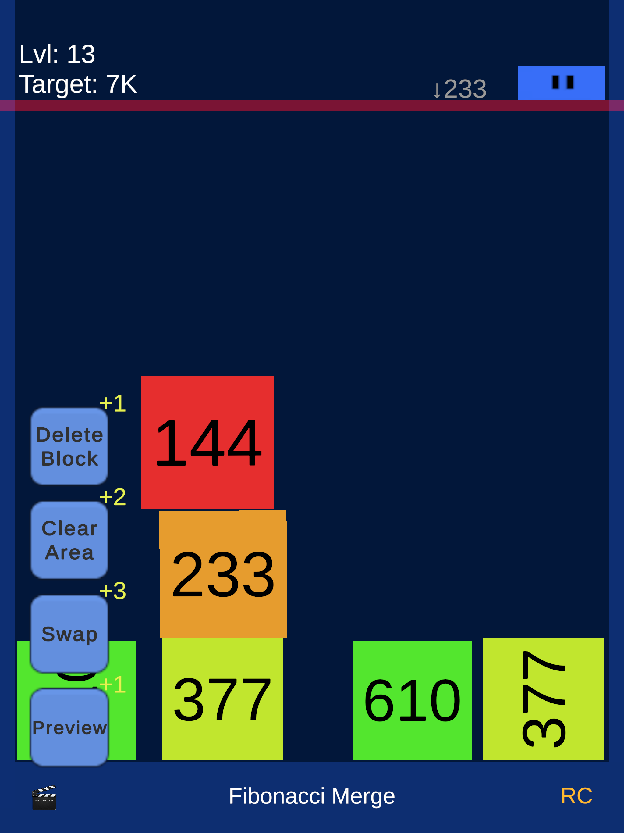 Fibonacci Merge screenshot 4