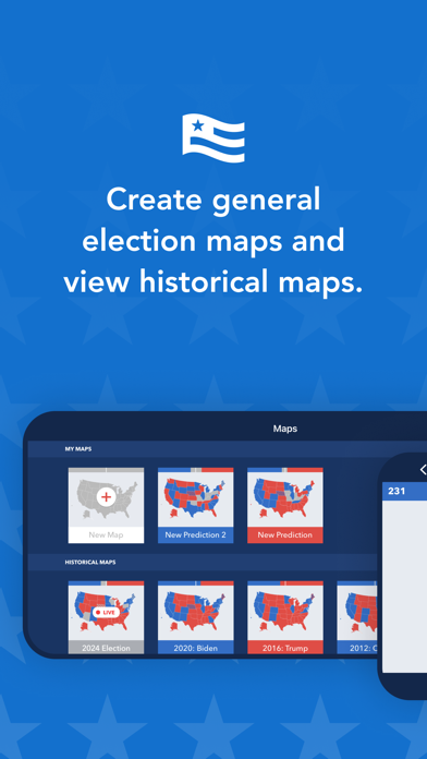 Screenshot #1 pour Electoral Map Maker 2024