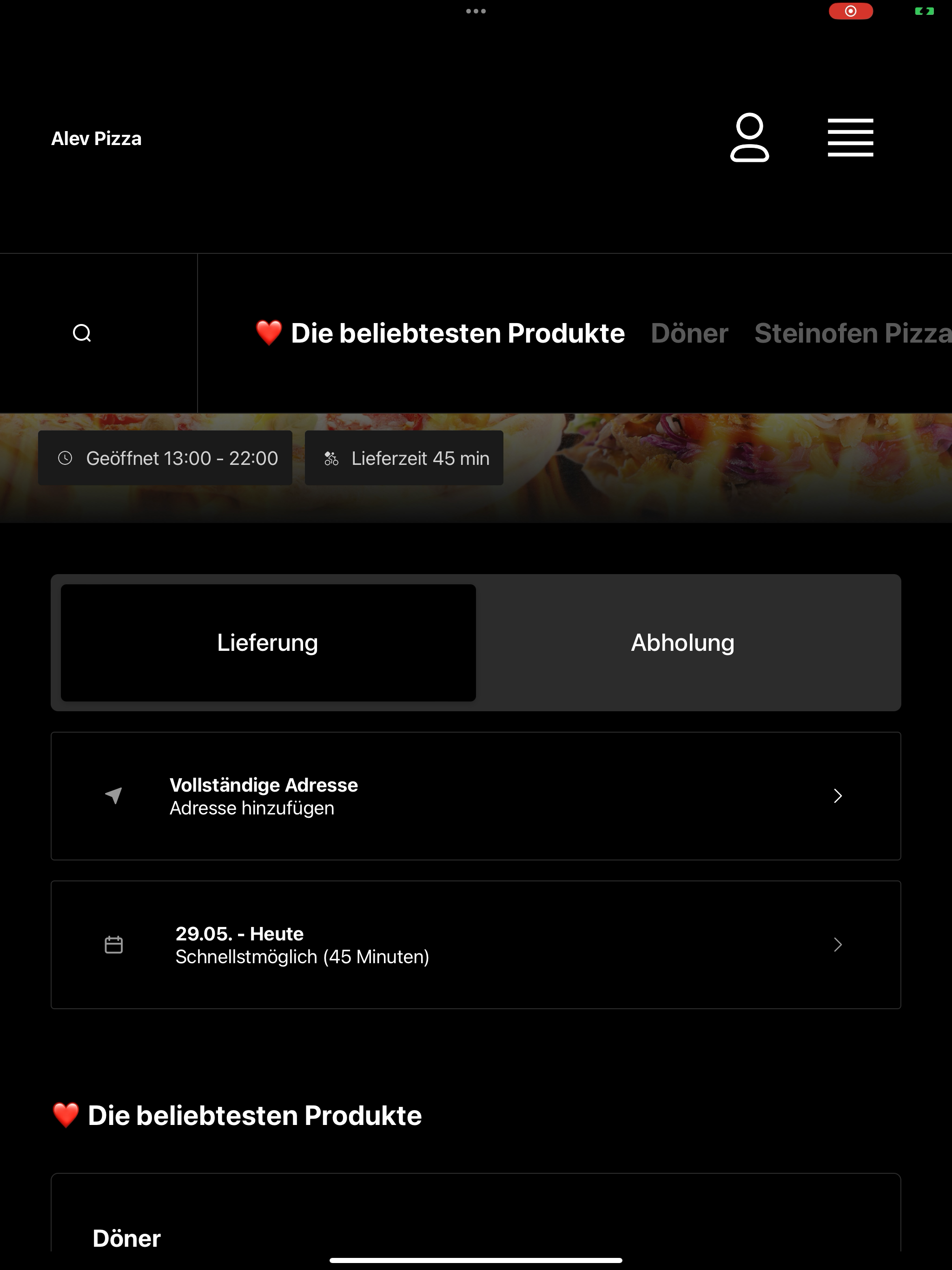 Alev Pizza screenshot 7