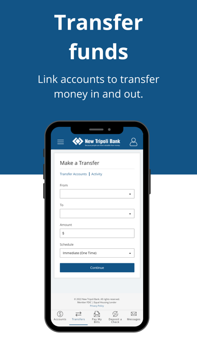 New Tripoli Bank Mobile Screenshot