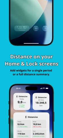 Distancive - Walk & Run Stats screenshot