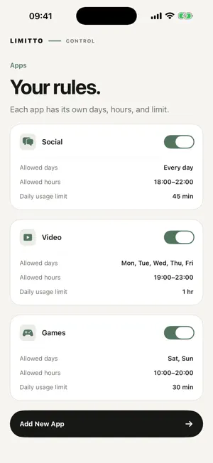 Limitto: Screen Time Blocker screenshot 4