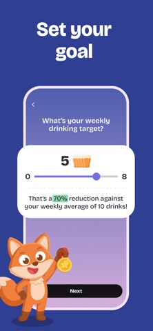 Tipple: Alcohol Moderation Pet iPhone screenshot