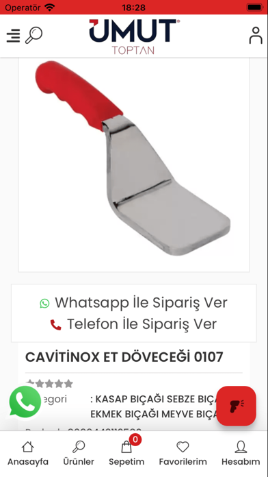 Umut Toptan Screenshot