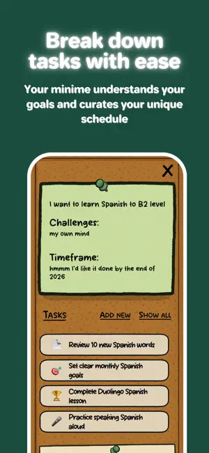 Minime: AI Motivational Buddy screenshot 3