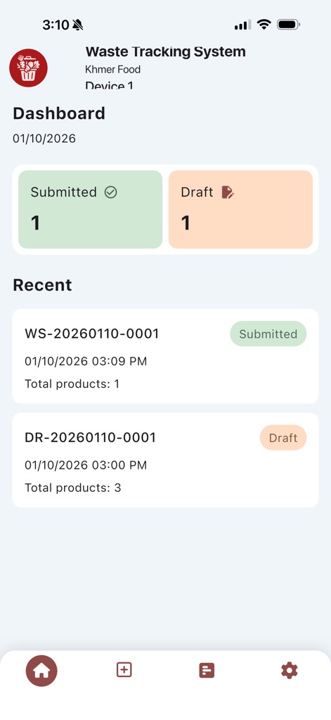 Waste Tracking - Business App | MWM