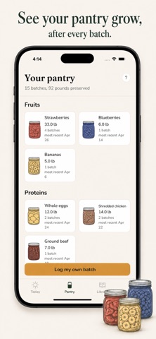 Freeze-Dry Buddy: Batch Log screenshot