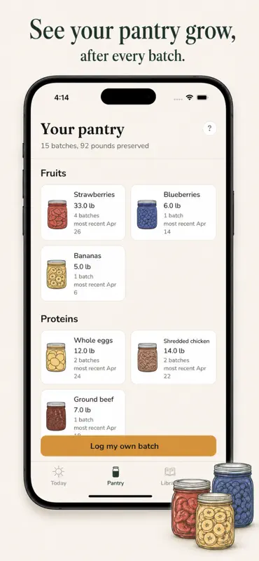 Freeze-Dry Buddy: Batch Log screenshot 3 of 4