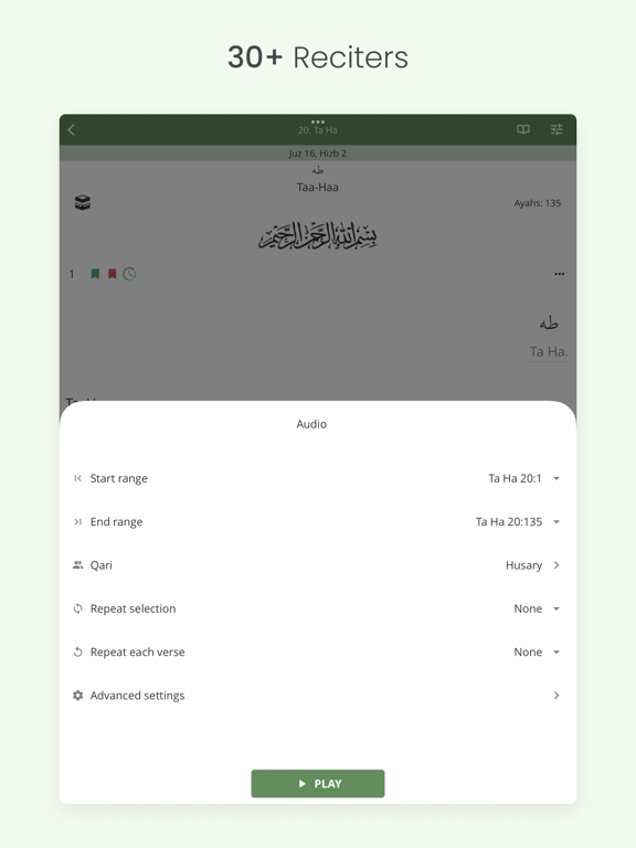 Al Quran (Tafsir & by Word) iPad screenshot 5 - Book app