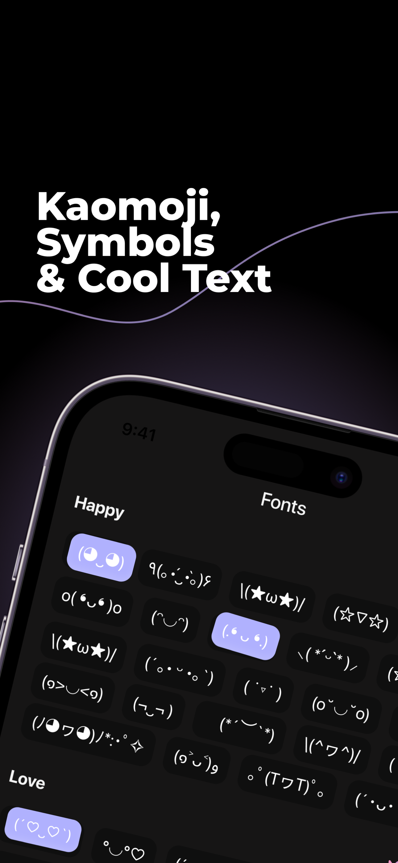 Custom Fonts Art Keyboard Cool screenshot 3