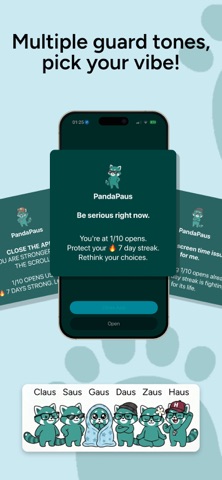 PandaPaus: Screen Time Control Screenshot 4 of 6
