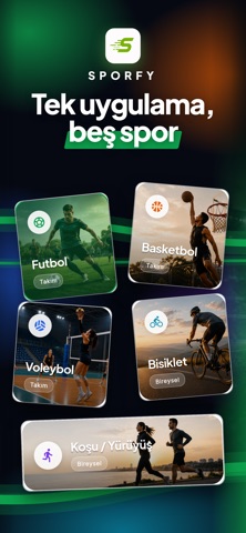 Sporfy: Takım, Maç ve Saha Bul iPhone screenshot 1