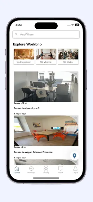 Workbnb screenshot 4