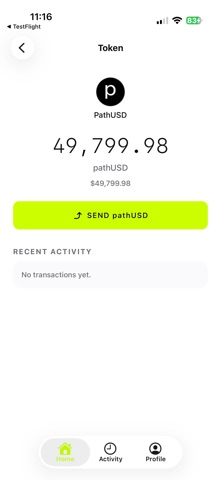 Presto: Tempo Wallet iPhone screenshot