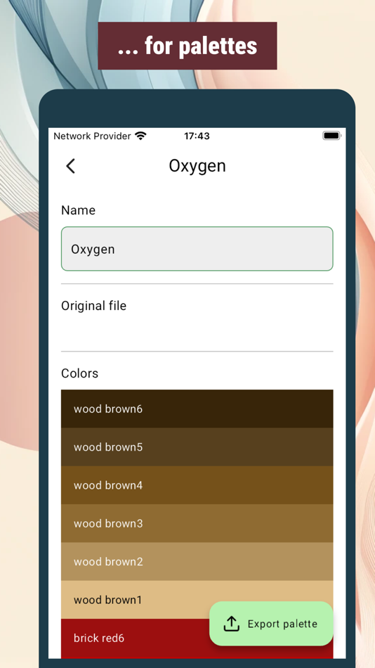 #6. Color Palette Conversion: UPC (macOS) بواسطة: Alberto Malagoli