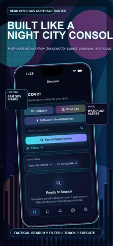 Gov Contract Hunter iPhone screenshot