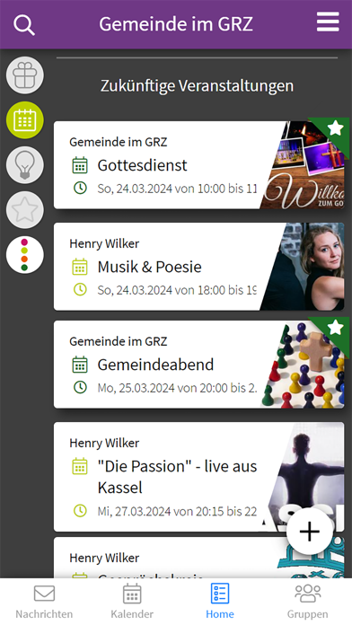 Gemeinde im GRZ Screenshot