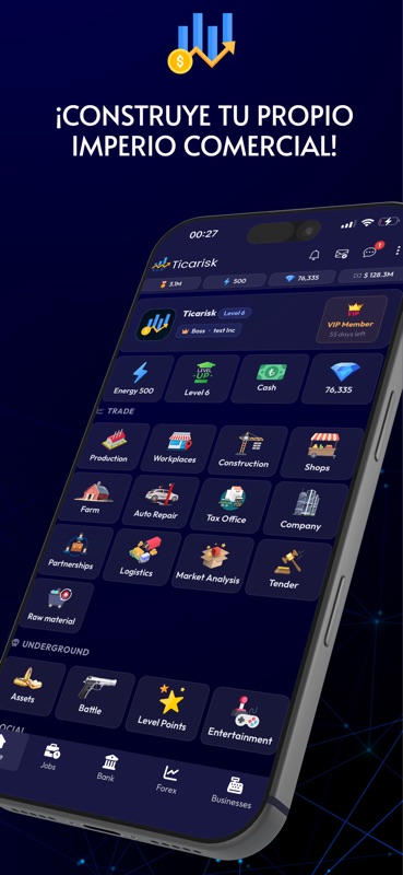 Ticarisk: Juego de Comercio screenshot 2