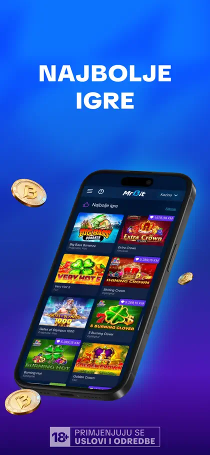 Capture d'écran 6 sur 6 de MrBit: Casino i Kladionica