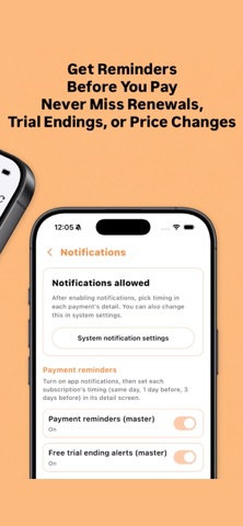 SubPing: Subscription Tracker screenshot