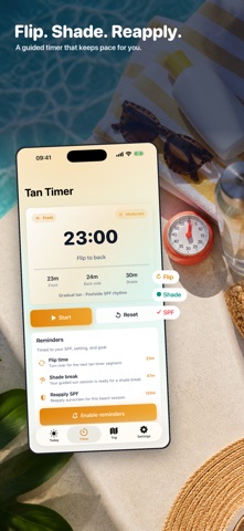 Suntide: UV Index & Tan Timer screenshot